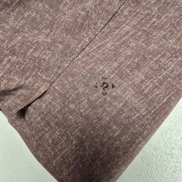 Lululemon Shorts Mens S T.H.E. Liner Sunbleached Cherry Cola Stretch Athletic 9" - Picture 9 of 9